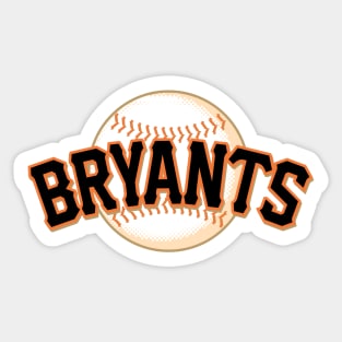 San Francisco Bryants Sticker